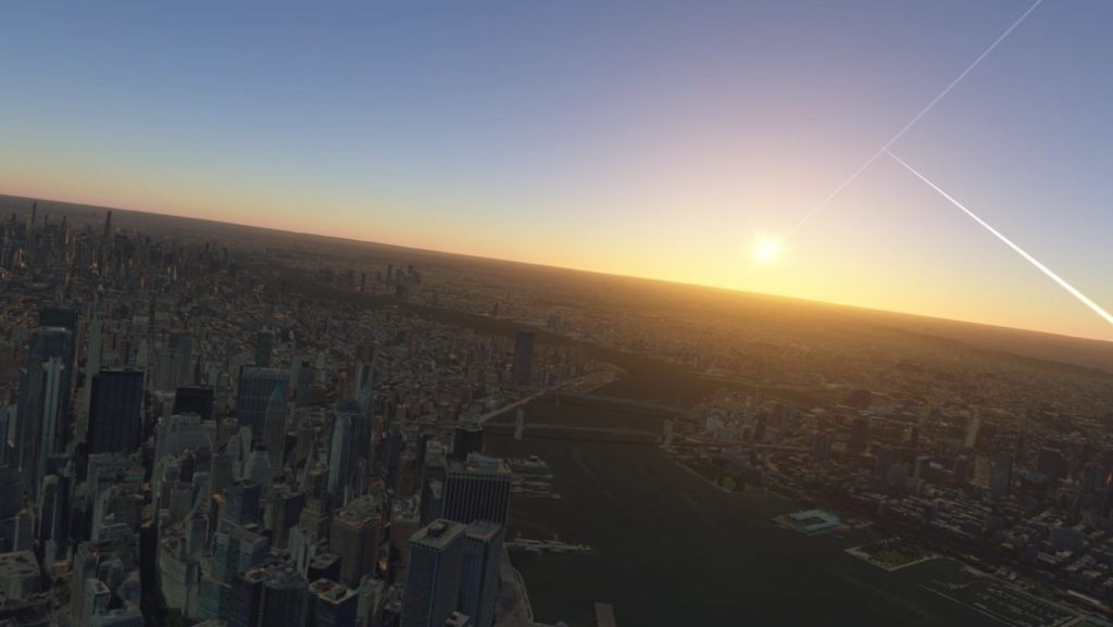 Google Earth VR時間帯変更