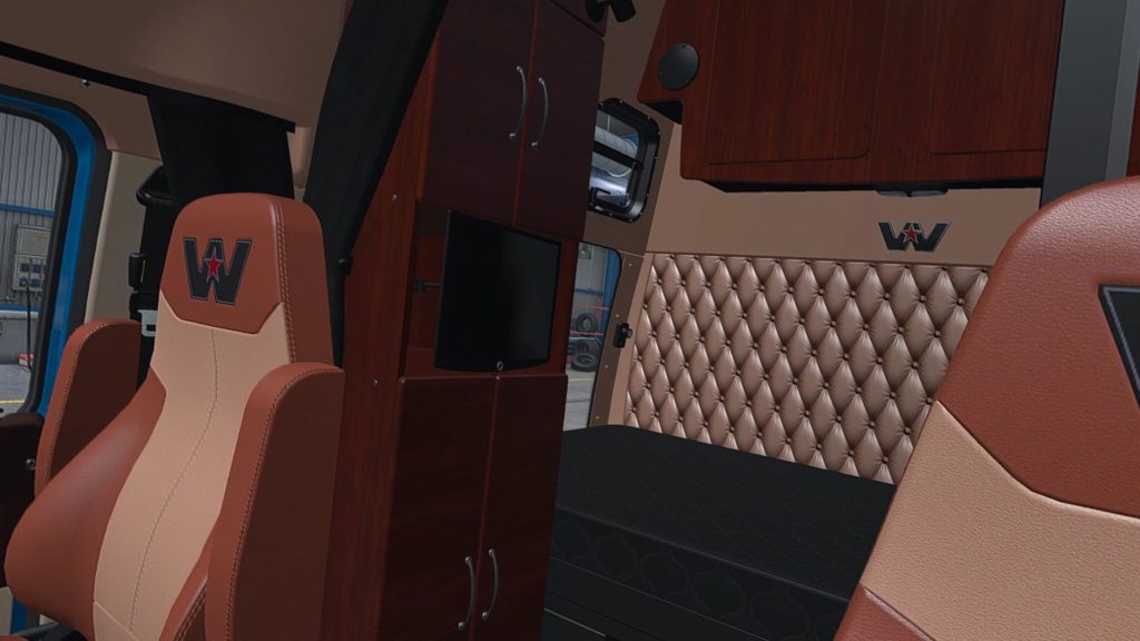 VRでのAmerican Truck Simulatorプレイ画面4